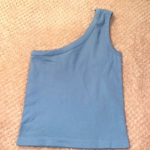 Suzette one shoulder crop top